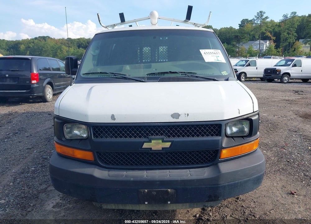 2011 CHEVROLET EXPRESS 2500 WORK VAN VIN: 1GCWGFCA7B1125751