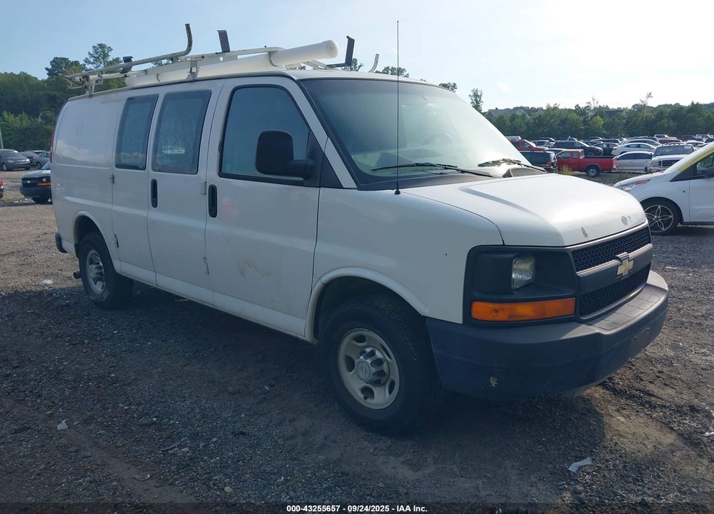2011 CHEVROLET EXPRESS 2500 WORK VAN VIN: 1GCWGFCA7B1125751