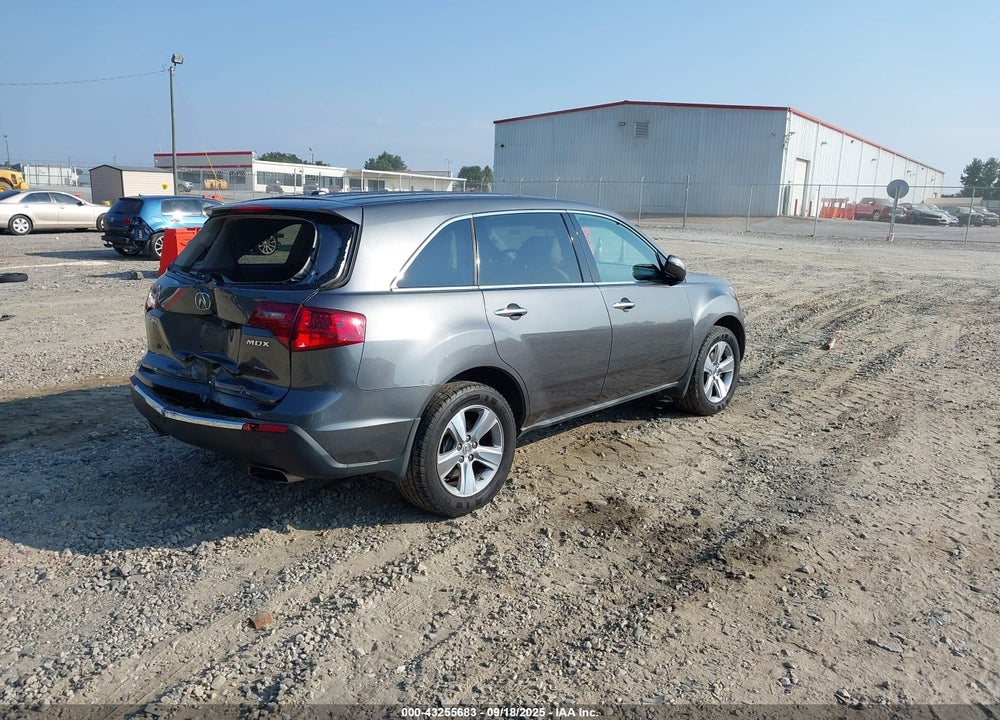 2011 ACURA MDX VIN: 2HNYD2H27BH538048