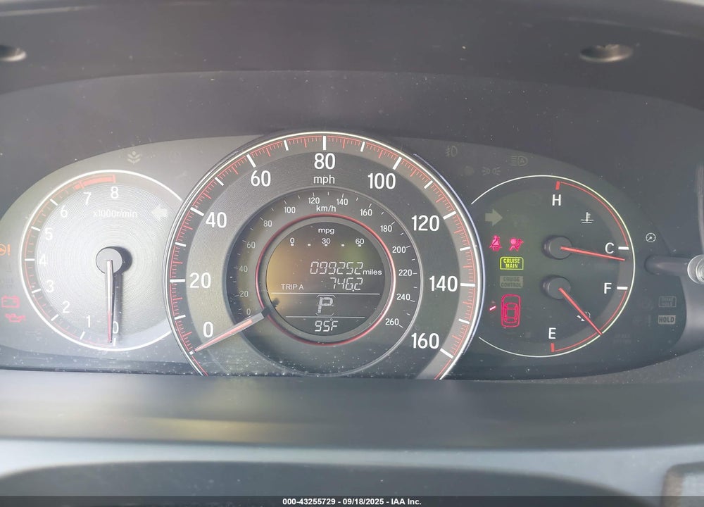2016 HONDA ACCORD VIN: 1HGCR2F52GA140171