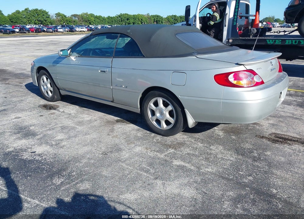 2003 TOYOTA CAMRY SOLARA SLE V6 VIN: 2T1FF28P63C885529
