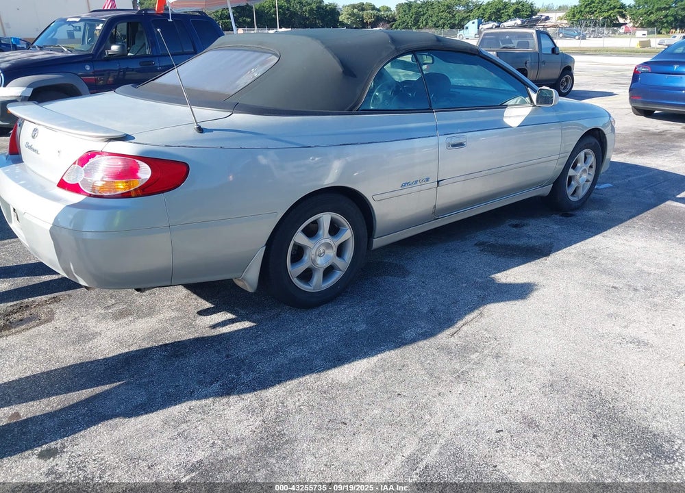 2003 TOYOTA CAMRY SOLARA SLE V6 VIN: 2T1FF28P63C885529