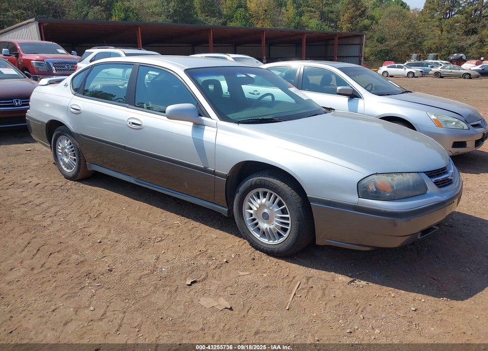 2000 CHEVROLET IMPALA VIN: 2G1WF55K3Y9180651