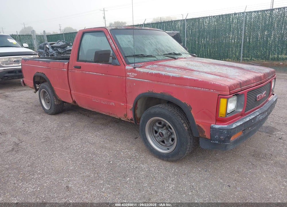 1992 GMC SONOMA VIN: 1GTCS14A8N8504353