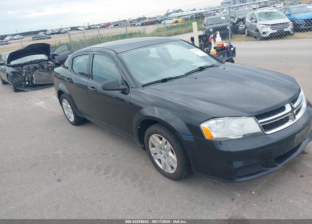 2013 DODGE AVENGER SE VIN: 1C3CDZAB3DN682990