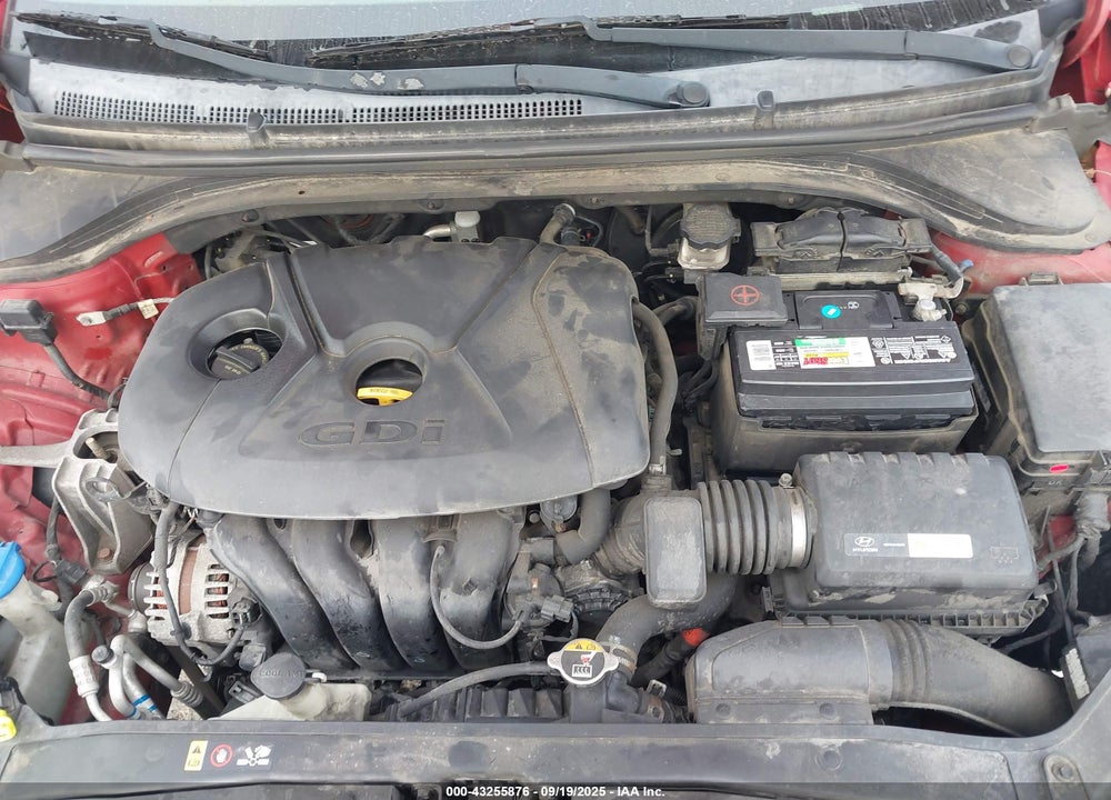 2017 HYUNDAI ELANTRA SE VIN: KMHD74LF2HU429063