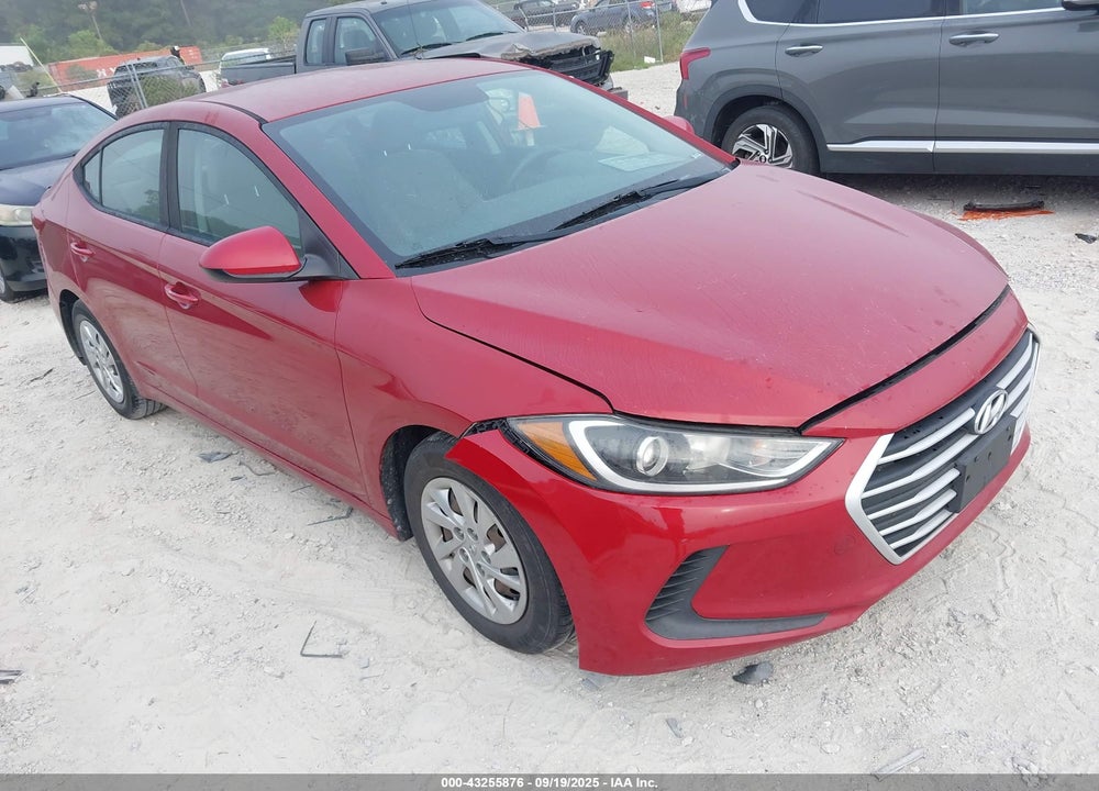 2017 HYUNDAI ELANTRA SE VIN: KMHD74LF2HU429063