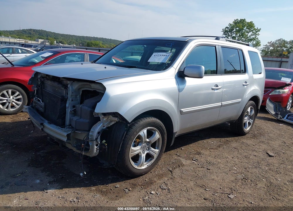 2013 HONDA PILOT EX VIN: 5FNYF4H47DB055746