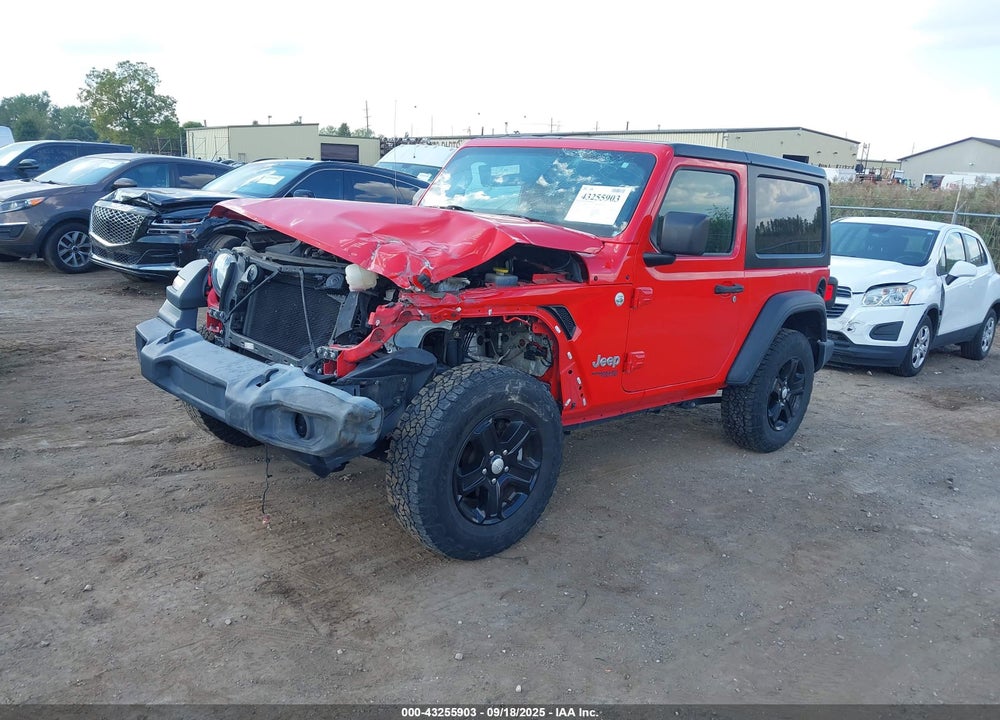 2020 JEEP WRANGLER SPORT S 4X4 VIN: 1C4GJXAN7LW204973
