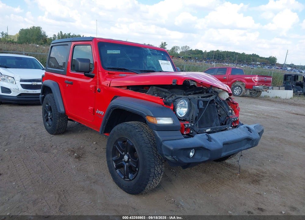 2020 JEEP WRANGLER SPORT S 4X4 VIN: 1C4GJXAN7LW204973