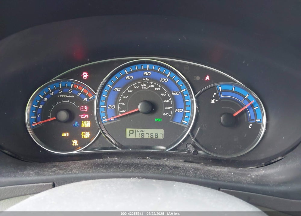 2009 SUBARU FORESTER VIN: JF2SH64669H771677