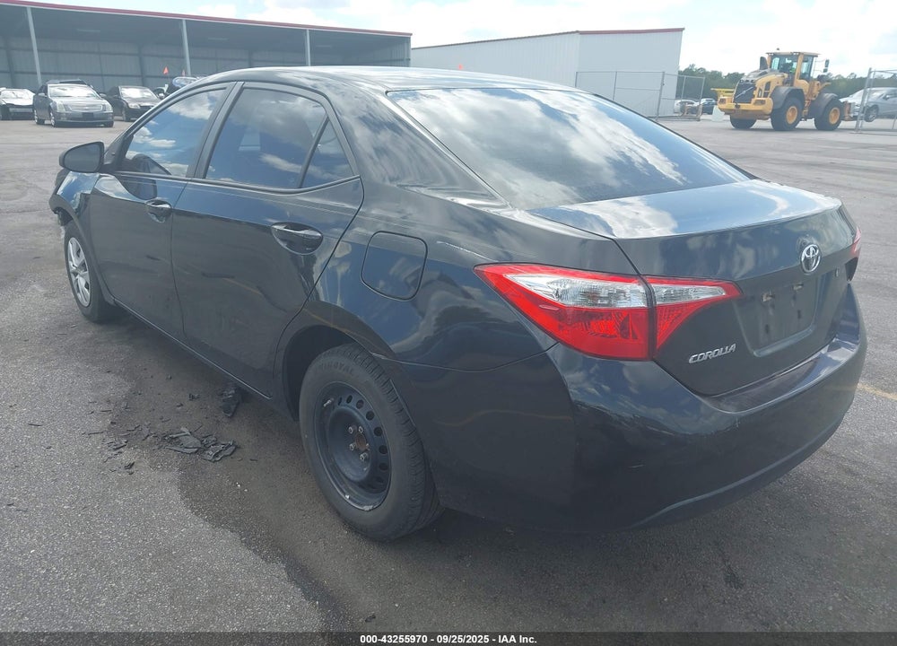2016 TOYOTA COROLLA L VIN: 5YFBURHE9GP496482