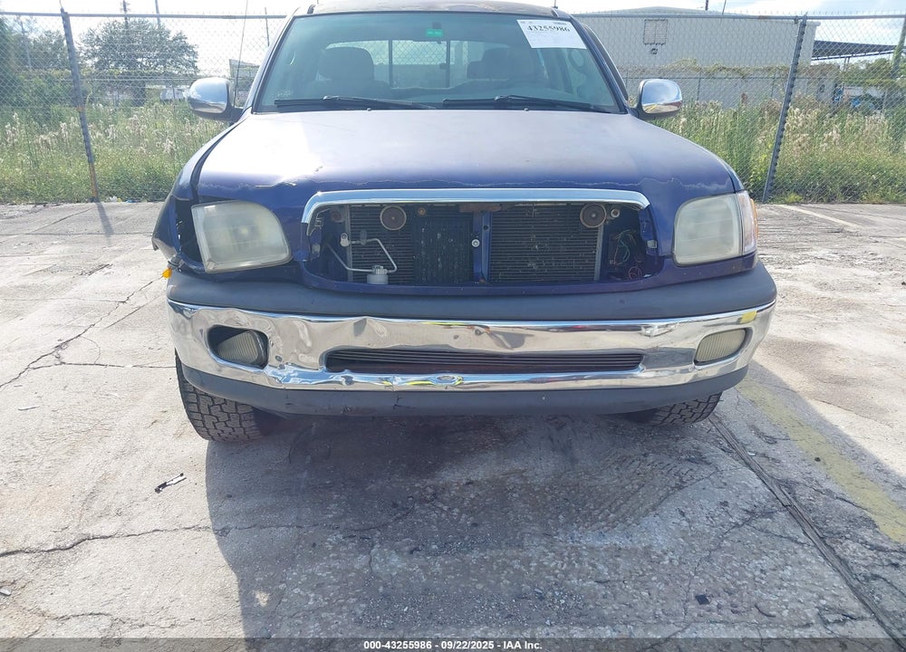 2000 TOYOTA TUNDRA SR5 V8 VIN: 5TBRT3414YS003441