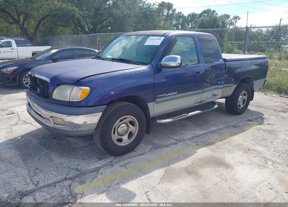 2000 TOYOTA TUNDRA SR5 V8 VIN: 5TBRT3414YS003441
