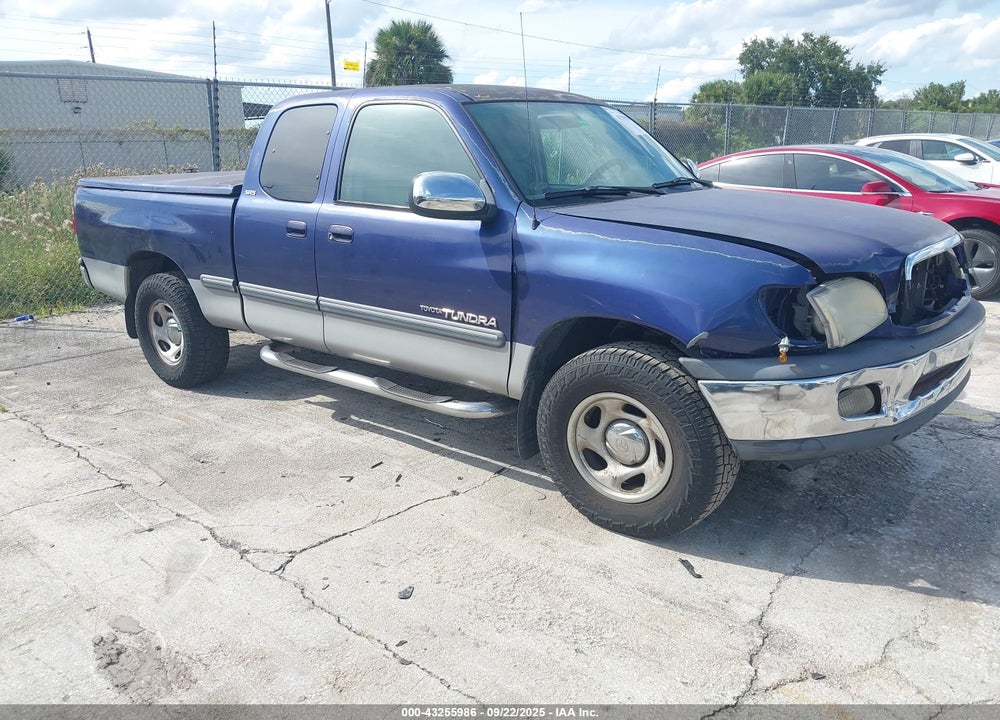 2000 TOYOTA TUNDRA SR5 V8 VIN: 5TBRT3414YS003441