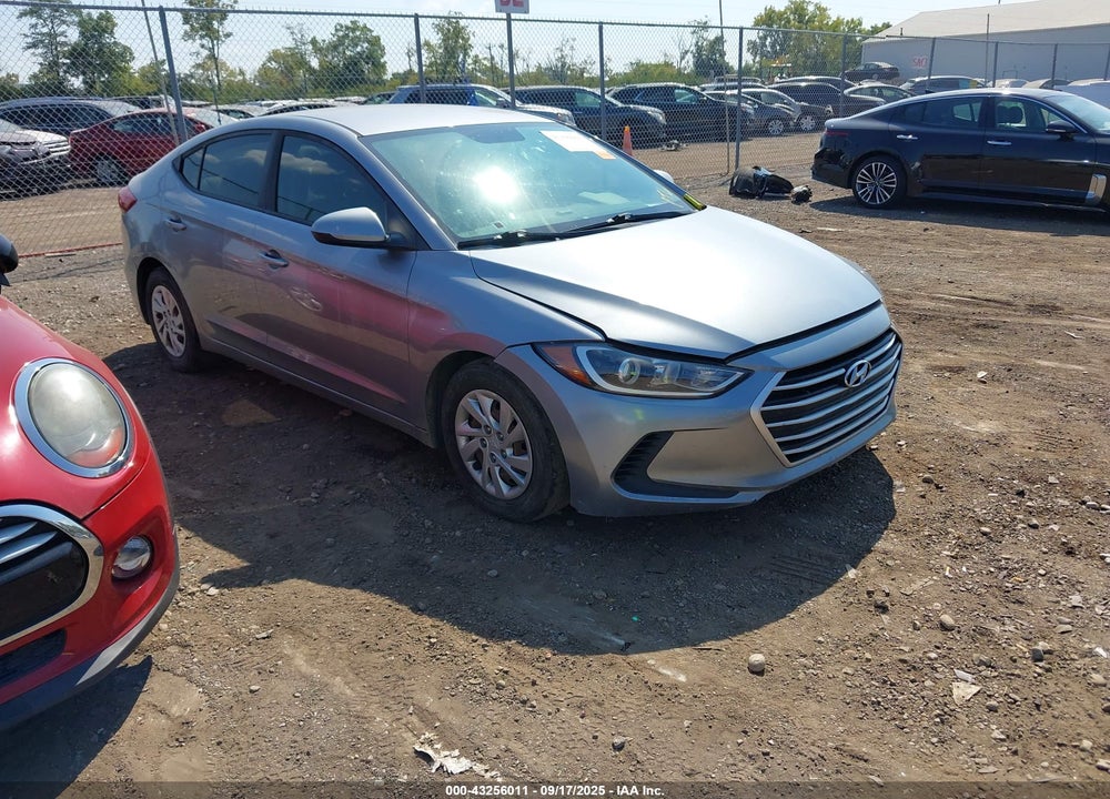 2017 HYUNDAI ELANTRA SE VIN: 5NPD74LF6HH175520