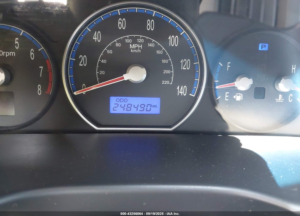 2007 HYUNDAI SANTA FE GLS VIN: 5NMSG73D17H048743