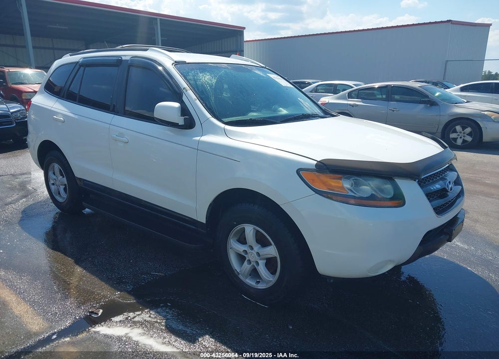 2007 HYUNDAI SANTA FE GLS VIN: 5NMSG73D17H048743