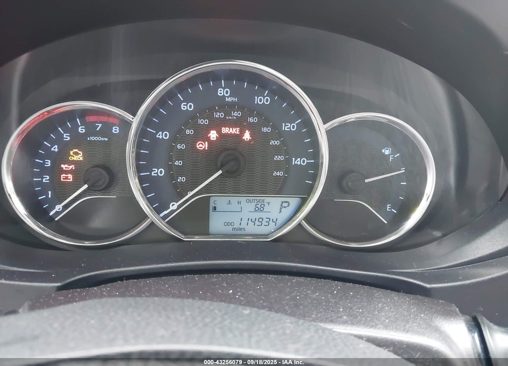 2016 TOYOTA COROLLA LE PLUS VIN: 2T1BURHE5GC720752