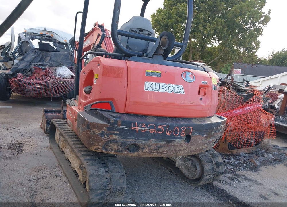2018 KUBOTA KX040-4R1 VIN: JKUK0404P01H32086