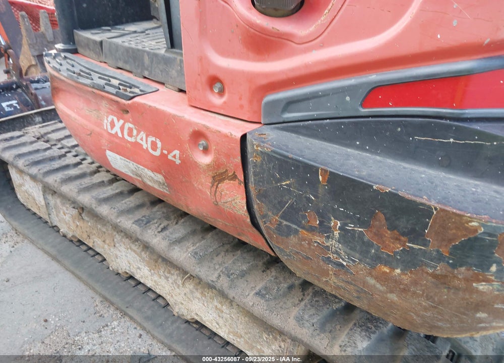2018 KUBOTA KX040-4R1 VIN: JKUK0404P01H32086
