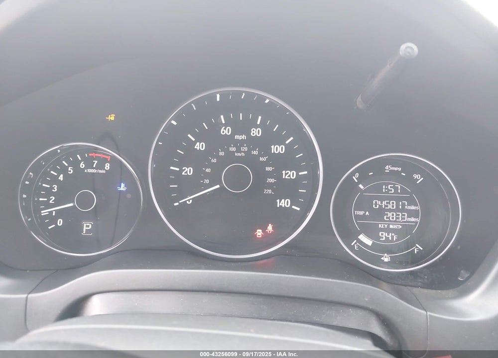 2017 HONDA HR-V VIN: 3CZRU5H7XHM700850