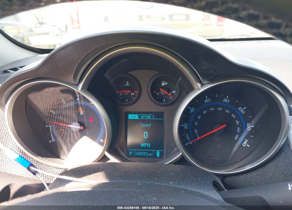 2014 CHEVROLET CRUZE VIN: 1G1PC5SB6E7296621