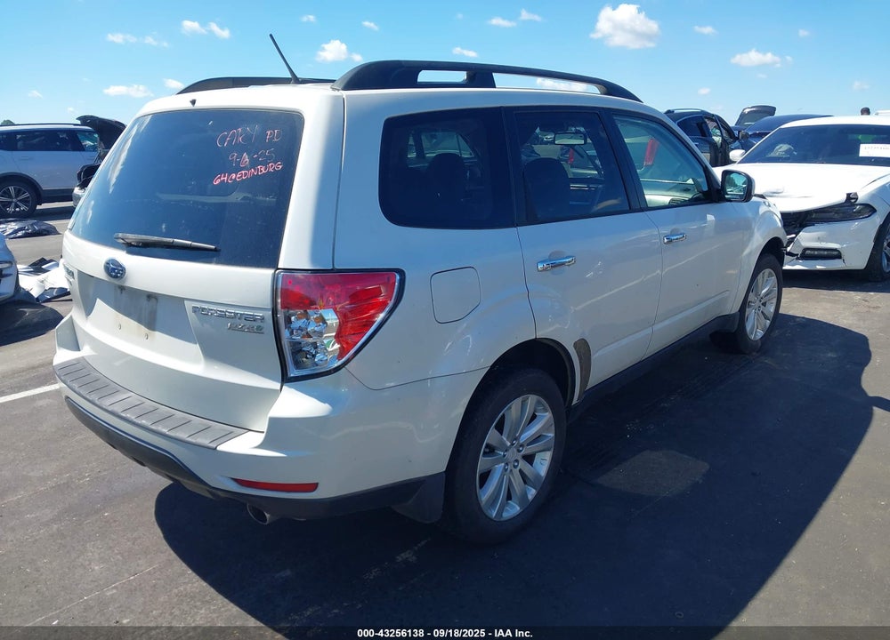 2011 SUBARU FORESTER VIN: JF2SHAFC7BH717834