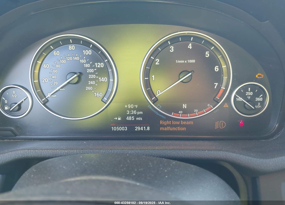 2013 BMW X3 XDRIVE28I VIN: 5UXWX9C55D0D02182