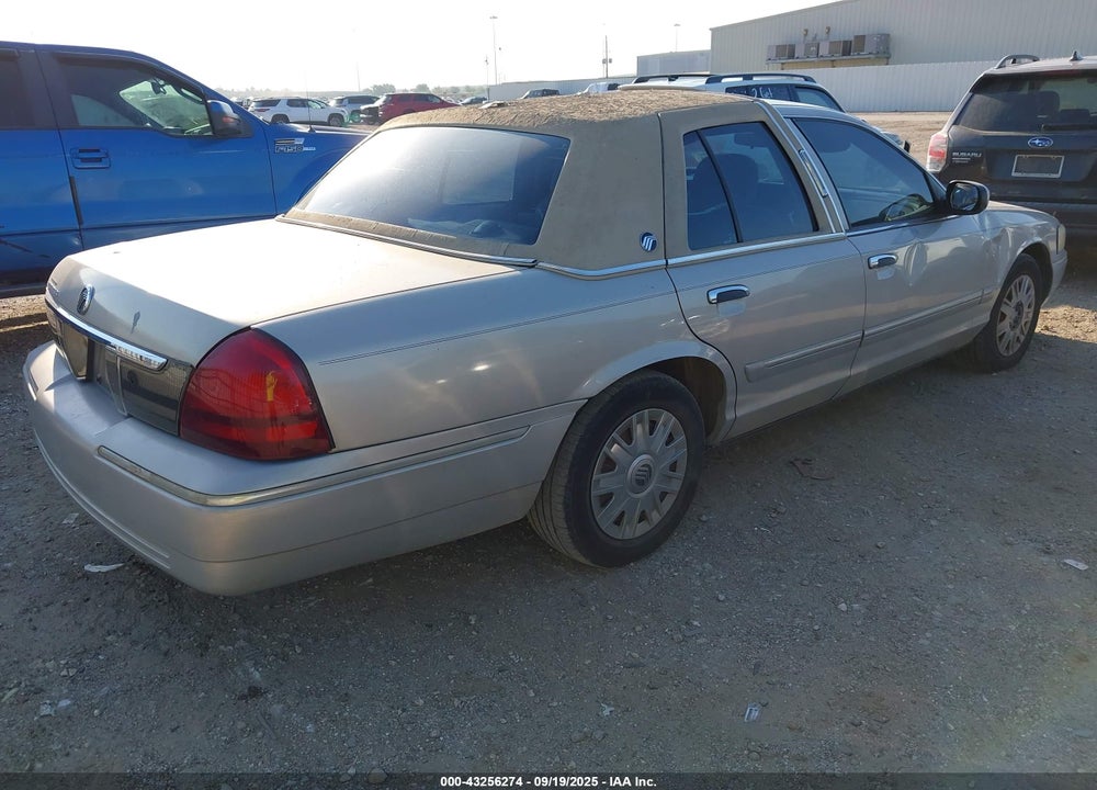2007 MERCURY GRAND MARQUIS VIN: 2MEFM74V17X619326
