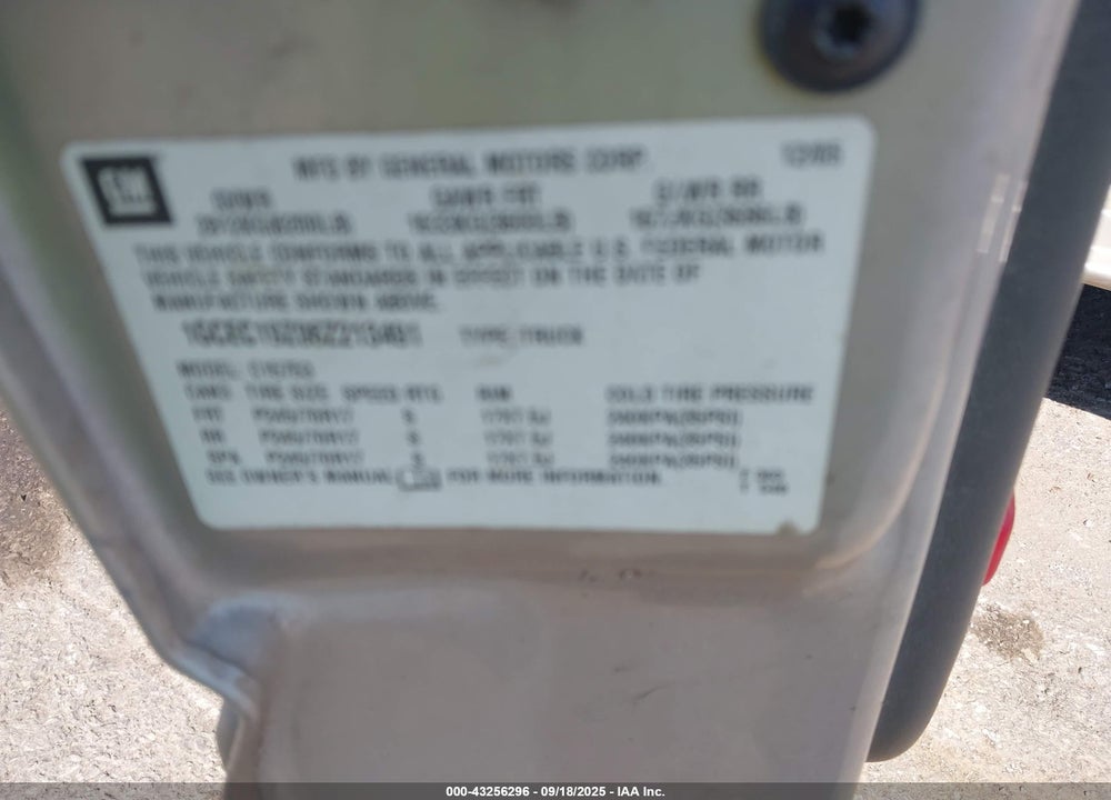 2006 CHEVROLET SILVERADO 1500 VIN: 1GCEC19Z06Z213491
