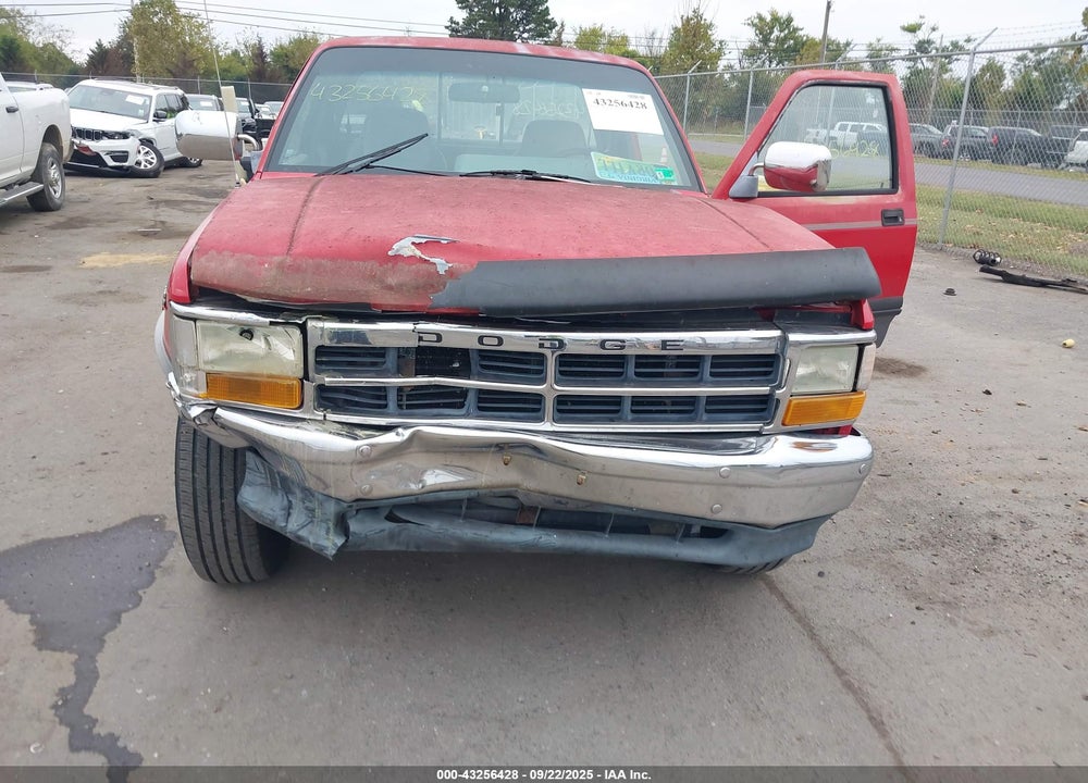 1995 DODGE DAKOTA VIN: 1B7GG23X9SS104721