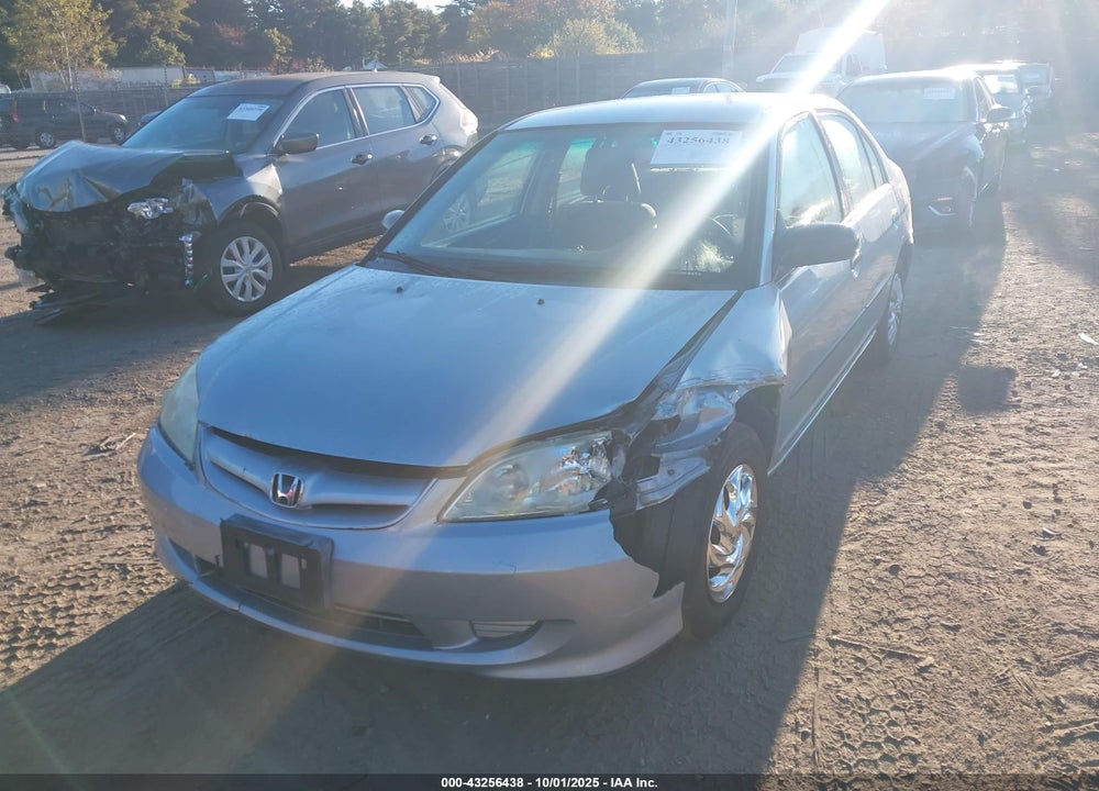 2004 HONDA CIVIC VIN: 2HGES16454H539538