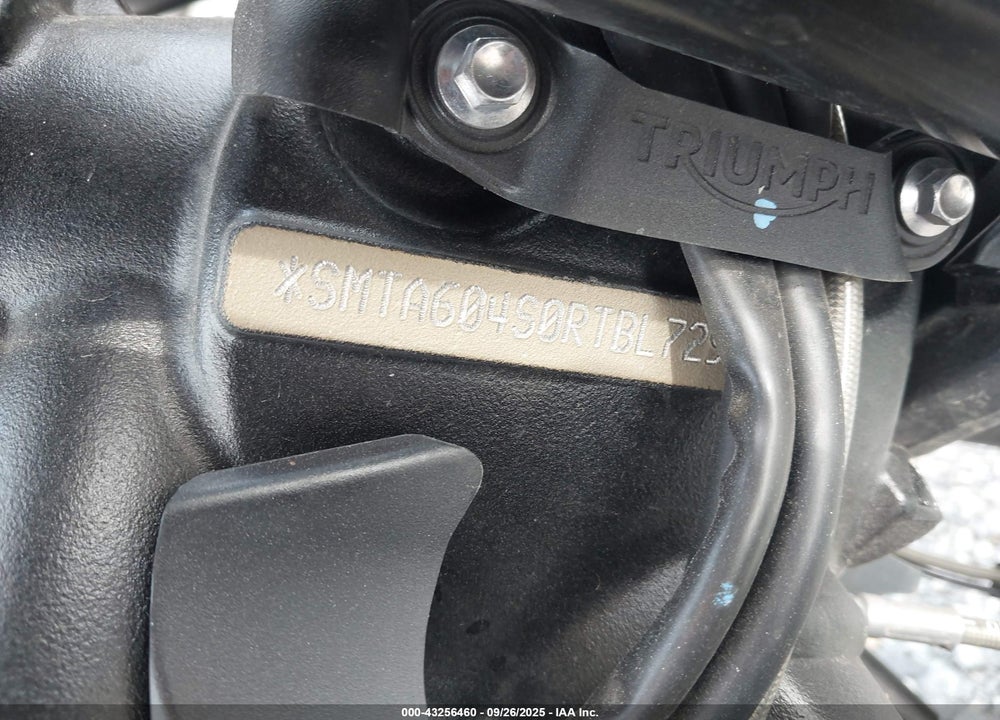 2024 TRIUMPH MOTORCYCLE STREET TRIPLE VIN: SMTA604S0RTBL7292