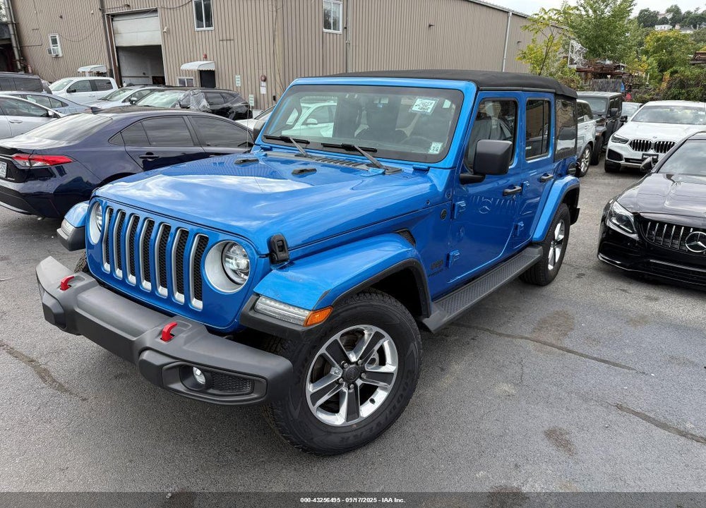 2022 JEEP WRANGLER UNLIMITED SAHARA 4X4 VIN: 1C4HJXENXNW258849
