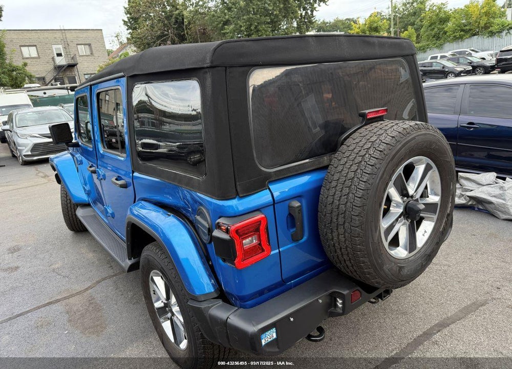 2022 JEEP WRANGLER UNLIMITED SAHARA 4X4 VIN: 1C4HJXENXNW258849