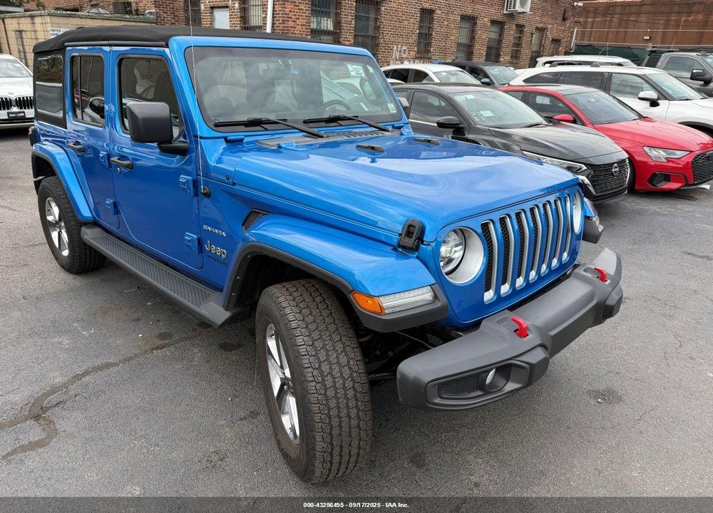 2022 JEEP WRANGLER UNLIMITED SAHARA 4X4 VIN: 1C4HJXENXNW258849