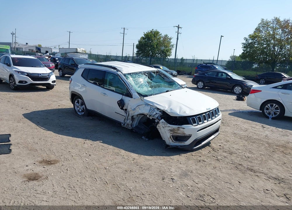 2018 JEEP COMPASS LATITUDE 4X4 VIN: 3C4NJDBB1JT232734