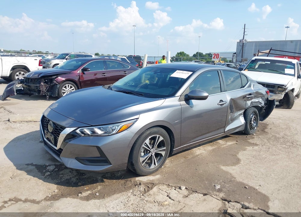 2022 NISSAN SENTRA SV XTRONIC CVT VIN: 3N1AB8CV5NY320824