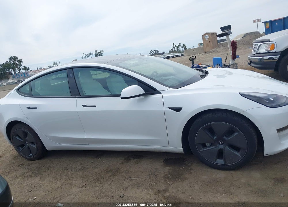 2022 TESLA MODEL 3 VIN: 5YJ3E1EA9NF331190