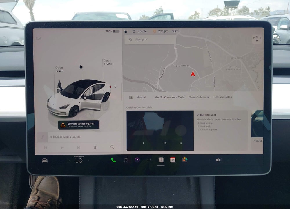 2022 TESLA MODEL 3 VIN: 5YJ3E1EA9NF331190