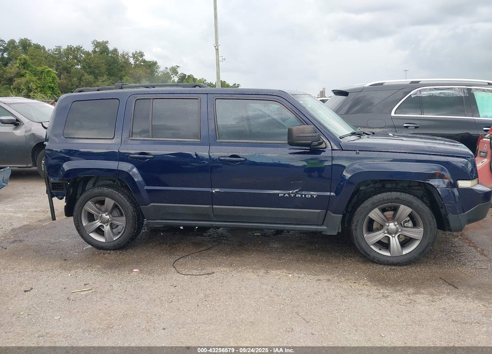 2015 JEEP PATRIOT LATITUDE VIN: 1C4NJPFA7FD343613