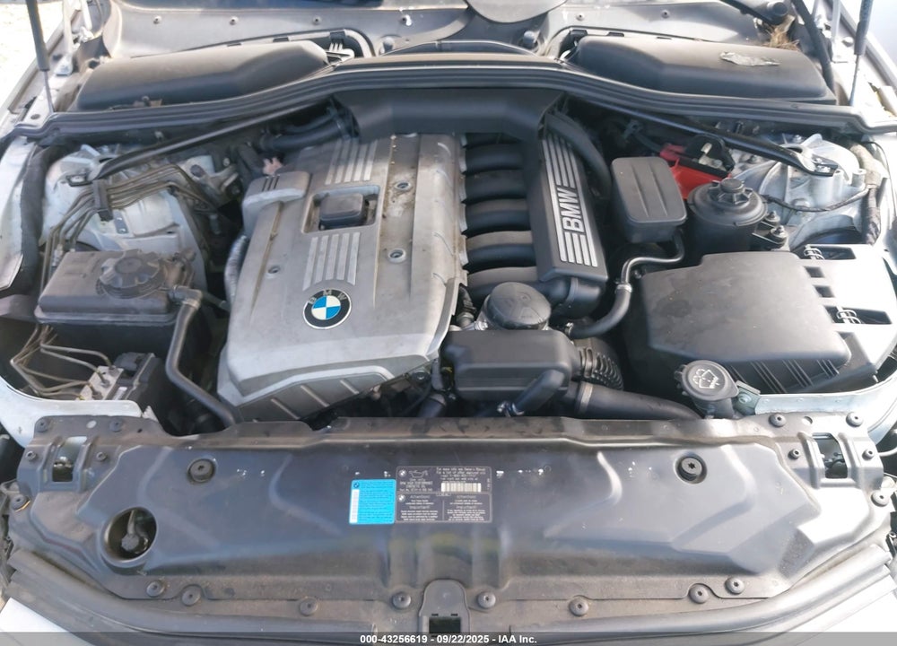2006 BMW 5 SERIES VIN: WBANE535X6CK89050