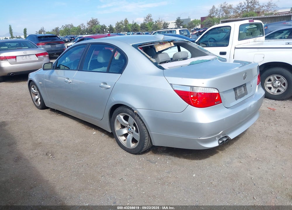 2006 BMW 5 SERIES VIN: WBANE535X6CK89050