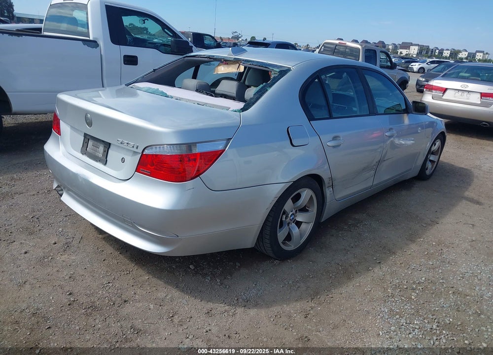 2006 BMW 5 SERIES VIN: WBANE535X6CK89050
