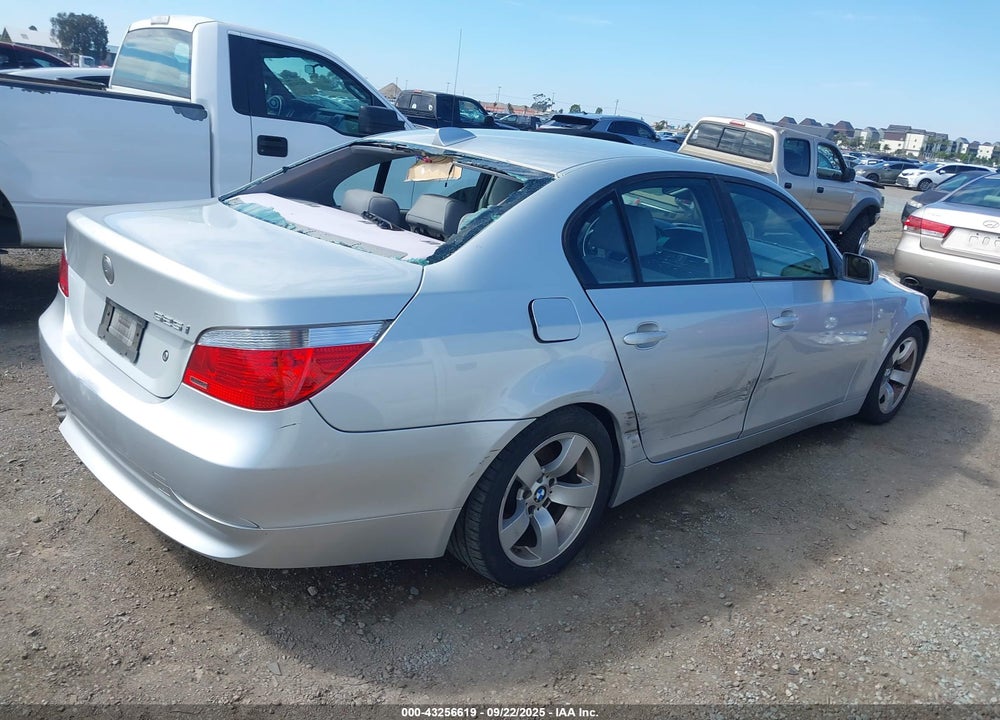 2006 BMW 5 SERIES VIN: WBANE535X6CK89050