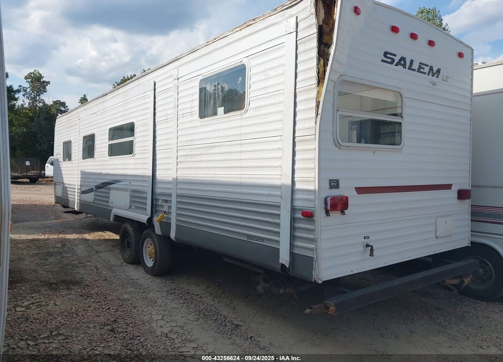 2008 FOREST RIVER RIVER SALE VIN: 4X4TSME298A298685