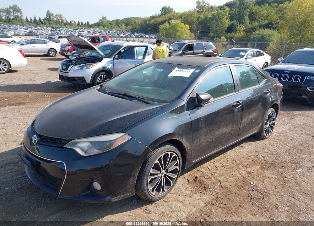 2014 TOYOTA COROLLA VIN: 5YFBURHE3EP012013
