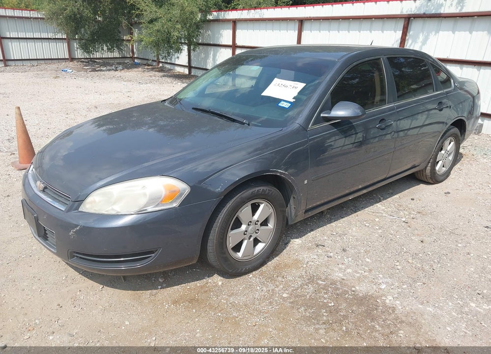 2008 CHEVROLET IMPALA LT VIN: 2G1WT58K981280787