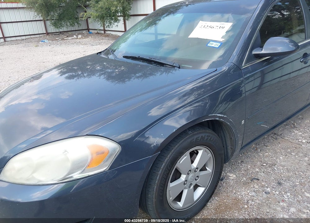 2008 CHEVROLET IMPALA LT VIN: 2G1WT58K981280787
